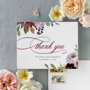 Nicole Thank You Card