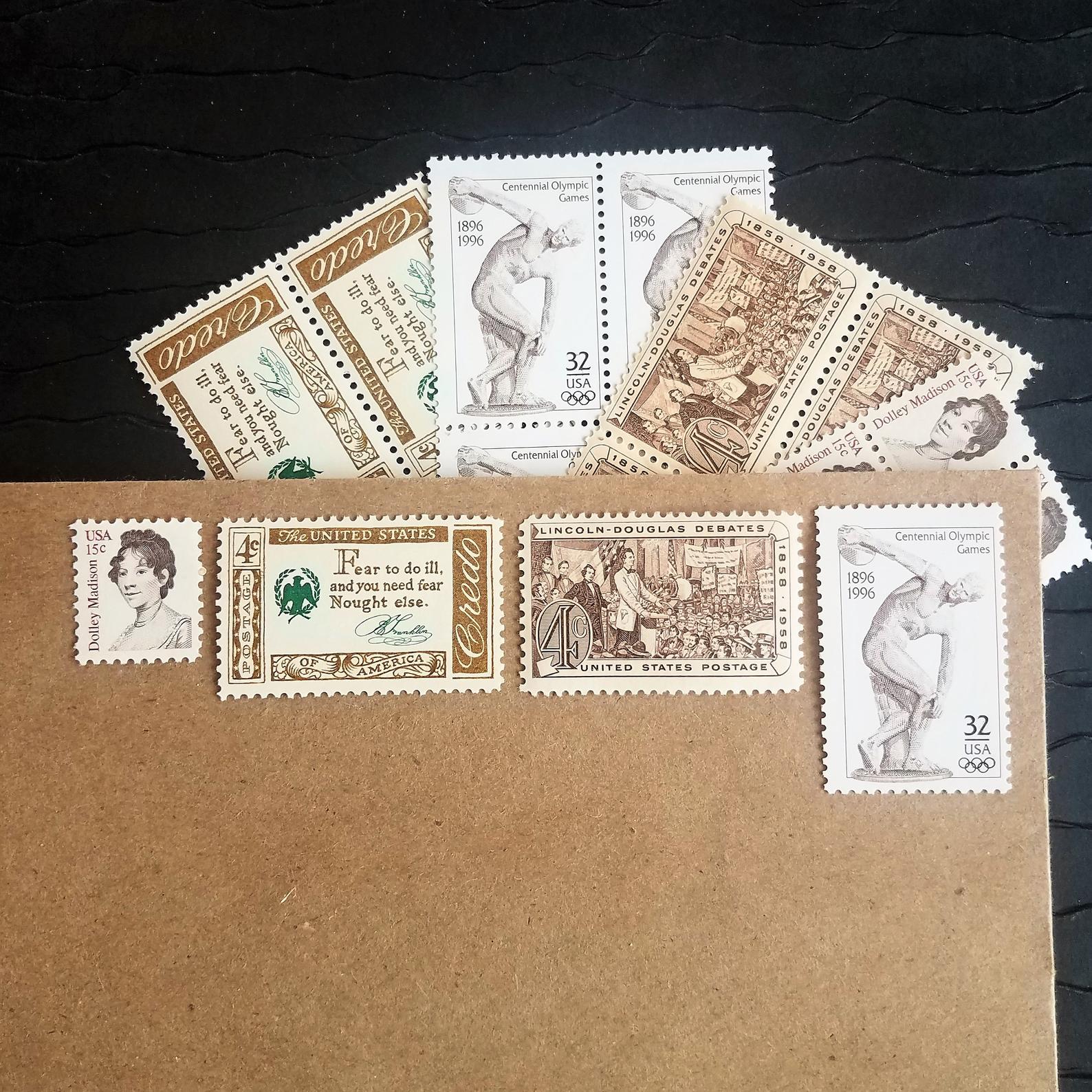 JADETREE STAMP — USPS SHEET of 20 VINTAGE ROSE First Class Postage Forever  stamps for Wedding Invitations